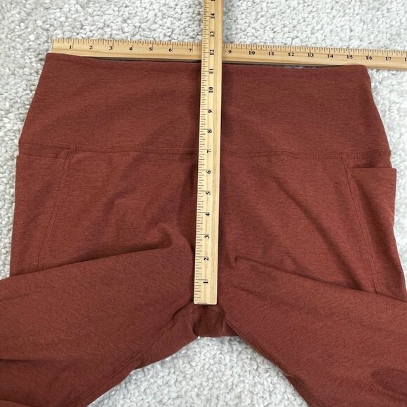Beyond Yoga Out Of Pocket High Waisted Legging Terracotta Rust Orange Womens 2X - Picture 7 of 7